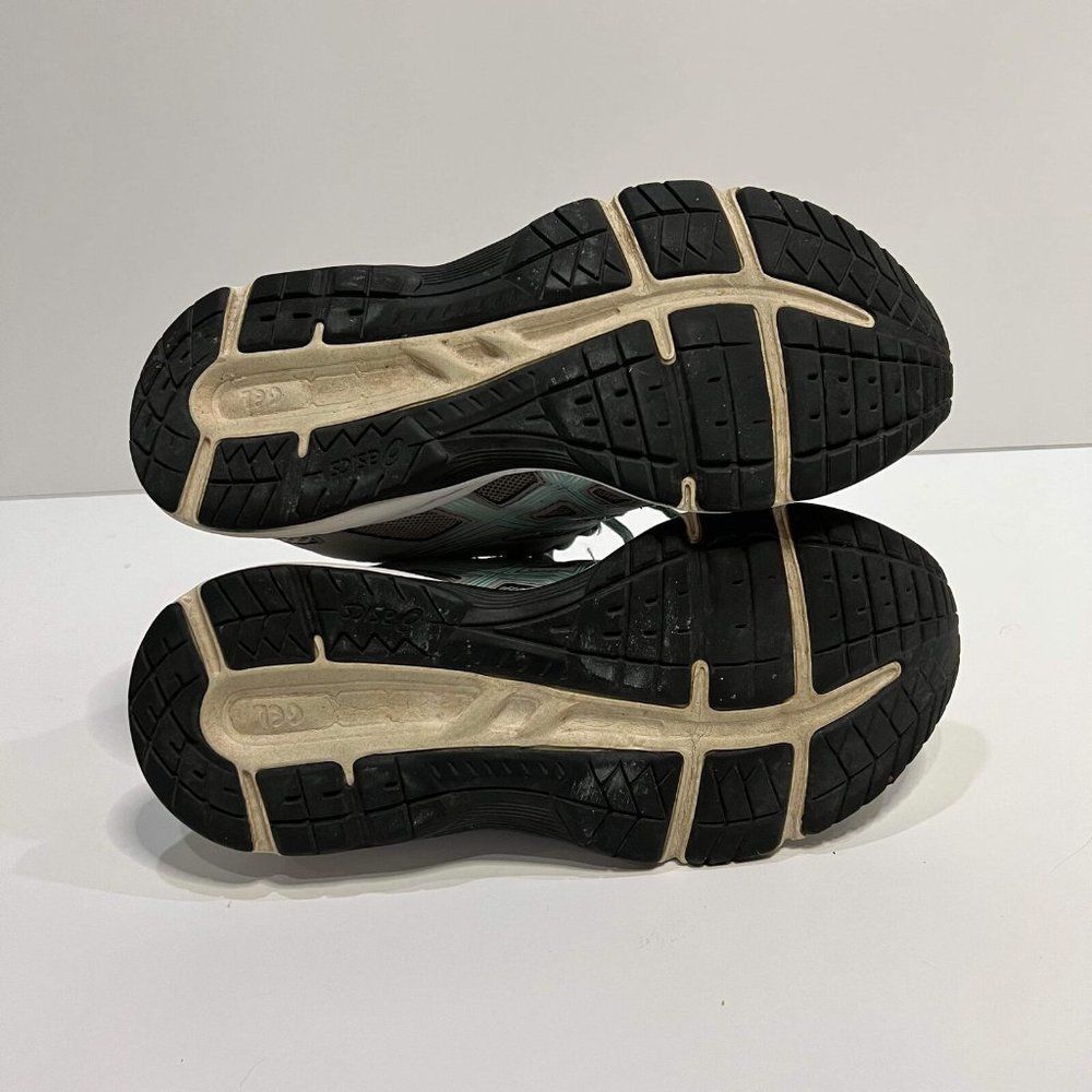 Asics Womens Gel Contend 5 1012A234 Gray Lace Up Low Top Running Shoes Size 6 - Picture 6 of 8